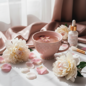 Inner Bloom beauty herbal tea box by MeadowCup