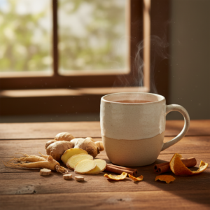 Sunrise Qi energizing herbal morning tea box by MeadowCup