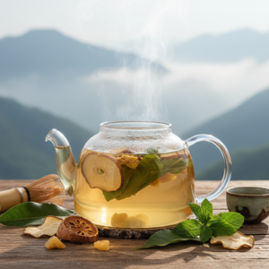 2 Mountain Mist cooling herbal refresh tea box by MeadowCup