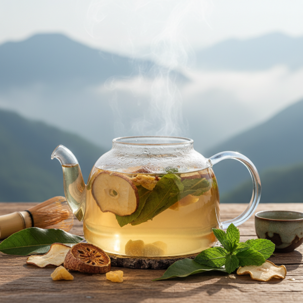 Mountain Mist cooling herbal refresh tea box by MeadowCup