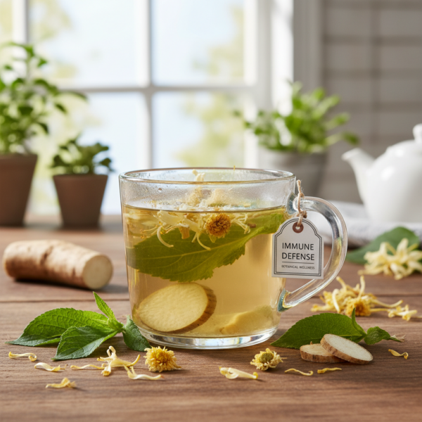 Guardian Roots daily support herbal tea box by MeadowCup